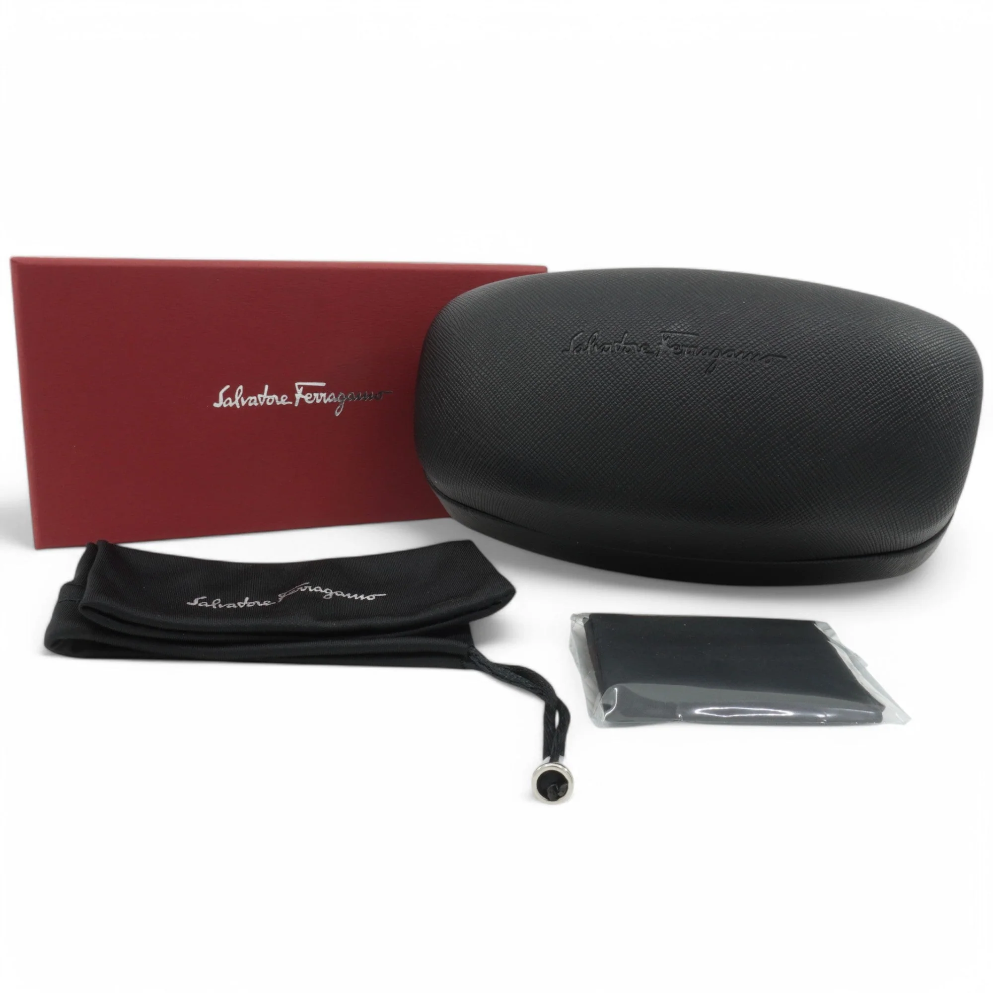 Unisex Salvatore Ferragamo Rectangle Sunglasses - Image 5